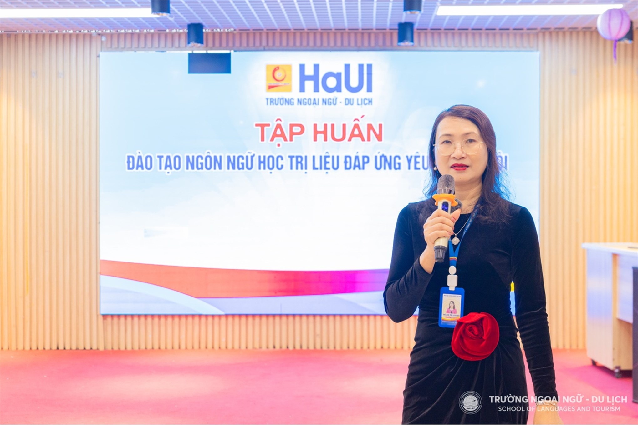 Tập huấn “Đào tạo Ngôn ngữ học trị liệu đáp ứng yêu cầu xã hội”