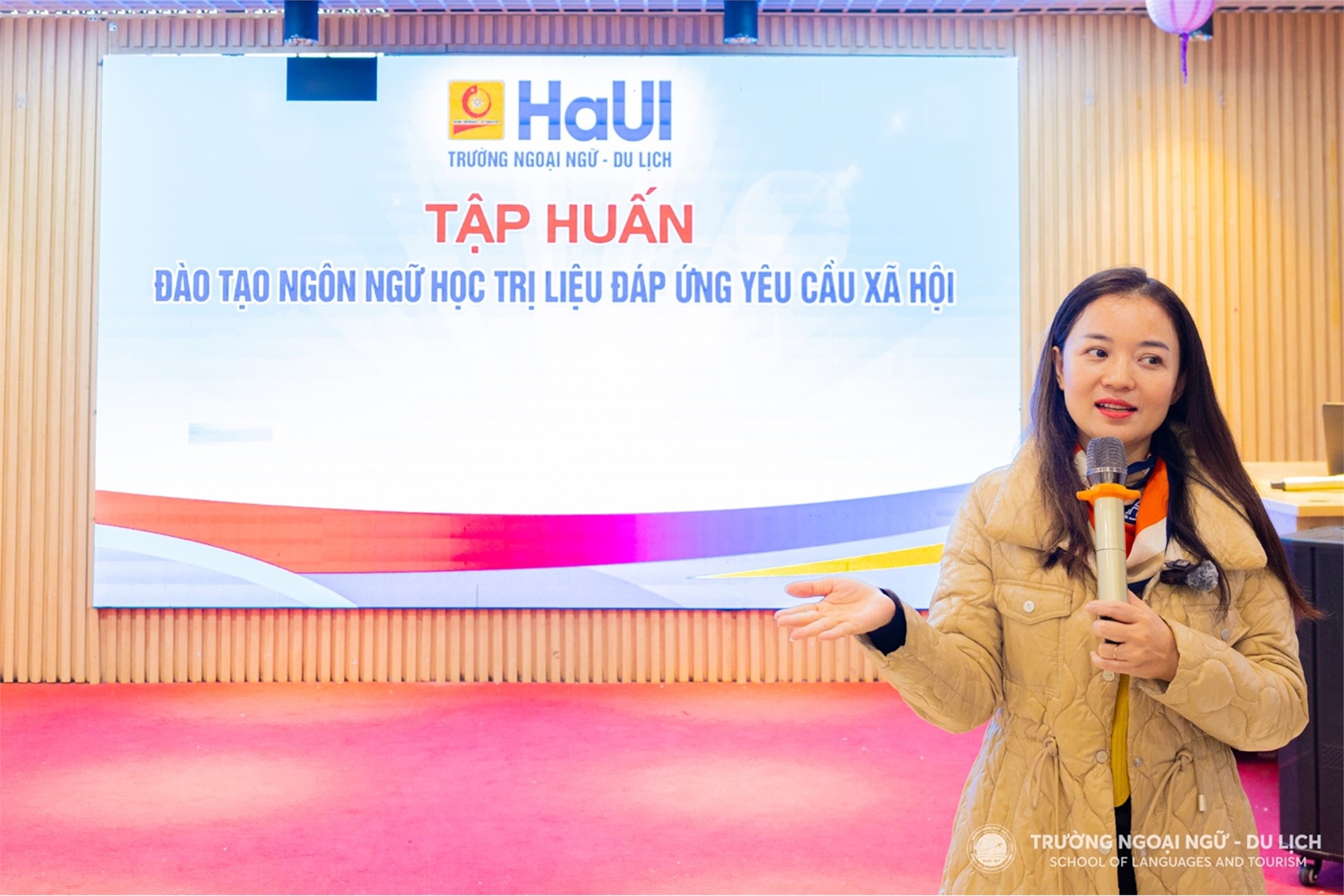 Tập huấn “Đào tạo Ngôn ngữ học trị liệu đáp ứng yêu cầu xã hội”