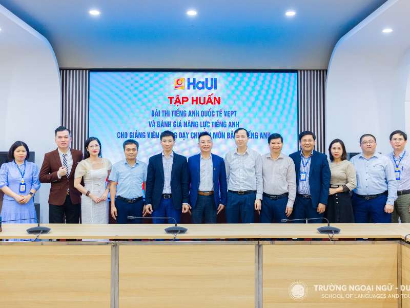 HaUI đón đầu xu thế quốc tế hóa giáo dục với chương trình đào tạo bằng tiếng Anh