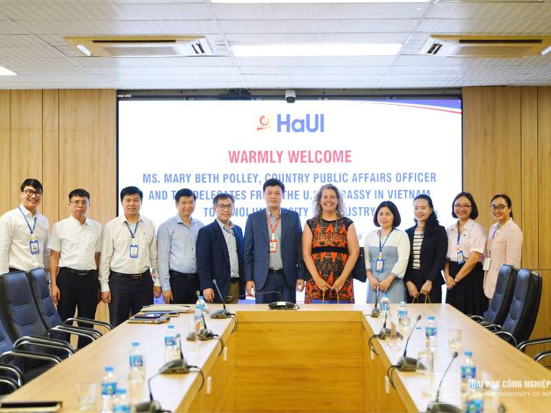 HaUI mở rộng, nâng tầm hợp tác với đối tác Hoa Kỳ hướng tới phát triển đại học bền vững