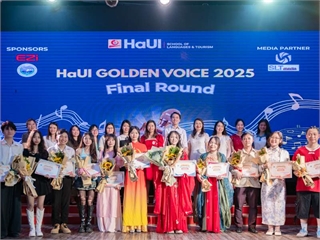 Chung kết cuộc thi "HaUI Golden Voice 2025"