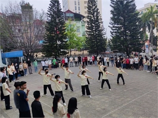 Rực rỡ sắc màu tại cuộc thi Nhảy dân vũ “Nhịp điệu sinh viên” 2023: Lan tỏa tinh thần đoàn kết và năng lượng tuổi trẻ