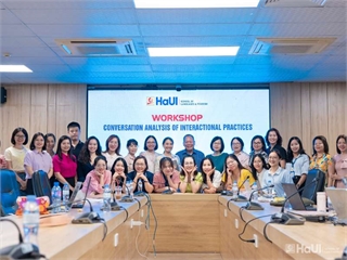 Workshop “Topics and Issues in Conversation Analysis of Vietnamese Data” tại Trường Ngoại ngữ – Du lịch