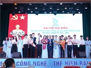Đồng chí Hứa Thu Hà – sinh viên Trường Ngoại ngữ – Du lịch được hiệp thương giữ chức vụ Phó Chủ tịch Hội Sinh viên Trường Đại học Công nghiệp Hà Nội