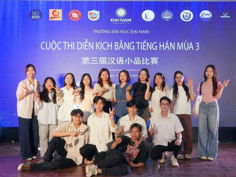 Sinh viên HaUI tự tin tỏa sáng tại Chung kết Cuộc thi Diễn kịch tiếng Hán mùa 3