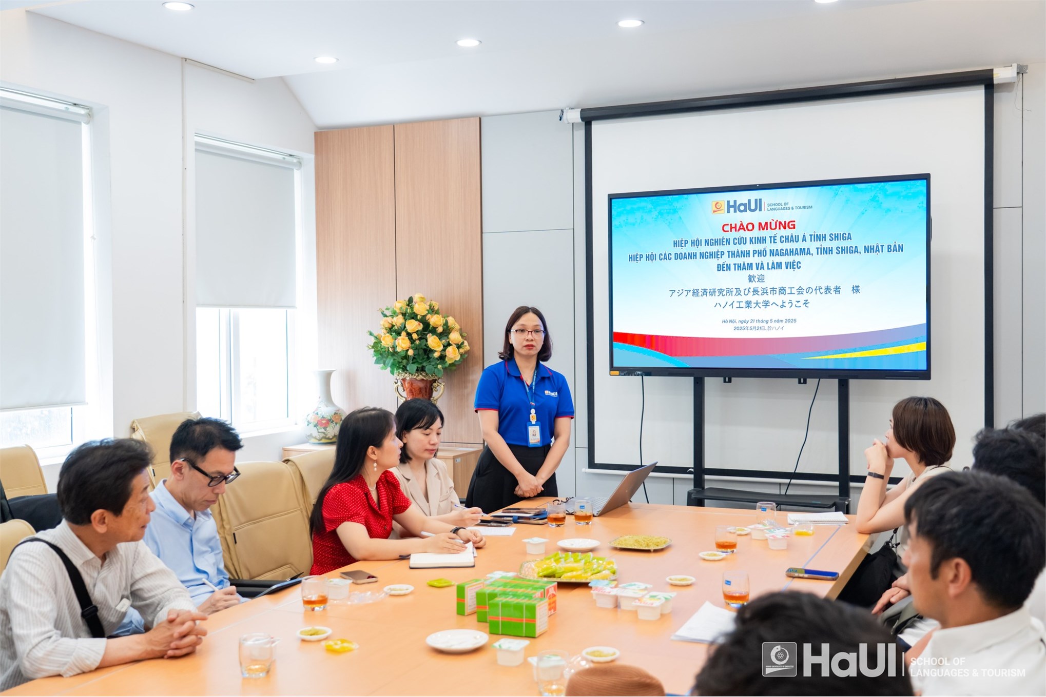 HaUI mở rộng hợp tác với Hiệp hội Nghiên cứu Kinh tế Châu Á và các doanh nghiệp Nhật Bản