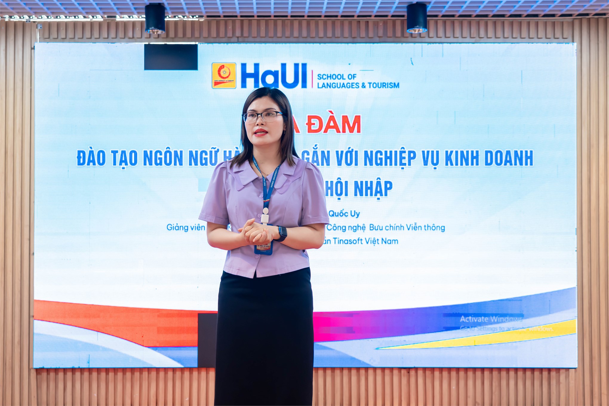 Tọa đàm “Đào tạo Ngôn ngữ Hàn Quốc gắn với Business Analyst trong xu thế hội nhập”