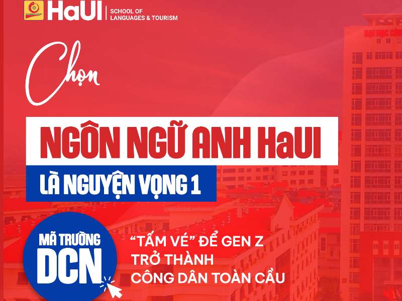 Ngành Ngôn ngữ Anh – Trường Ngoại ngữ Du lịch, Đại học Công nghiệp Hà Nội: Hành trình chinh phục tri thức, mở rộng cánh cửa hội nhập