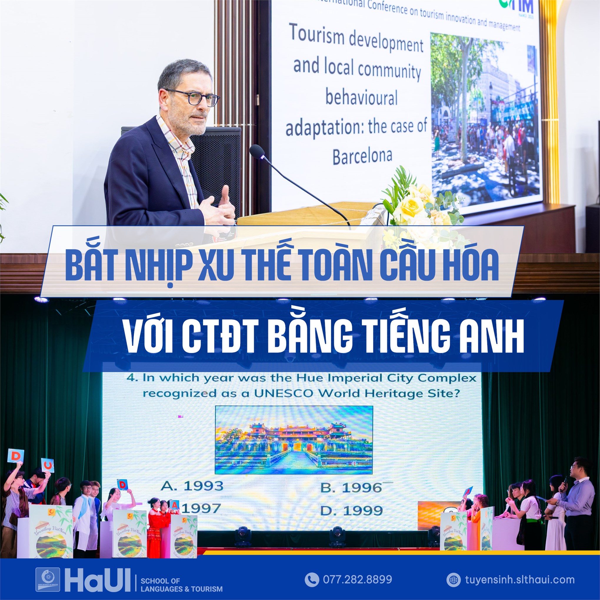 Ngành Du lịch – Hướng tới nguồn nhân lực chất lượng trong ngành công nghiệp không khói