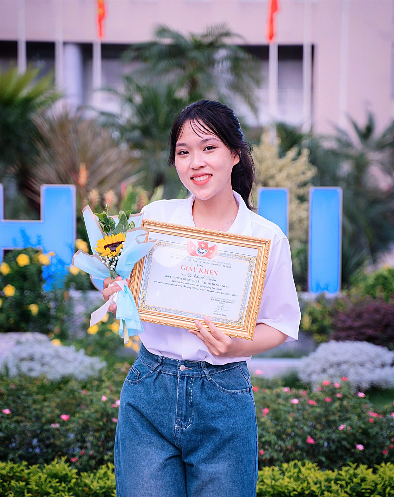 Lê Thanh Ngân: Nữ sinh năng động và hành trình chinh phục ước mơ quản trị dịch vụ du lịch quốc tế