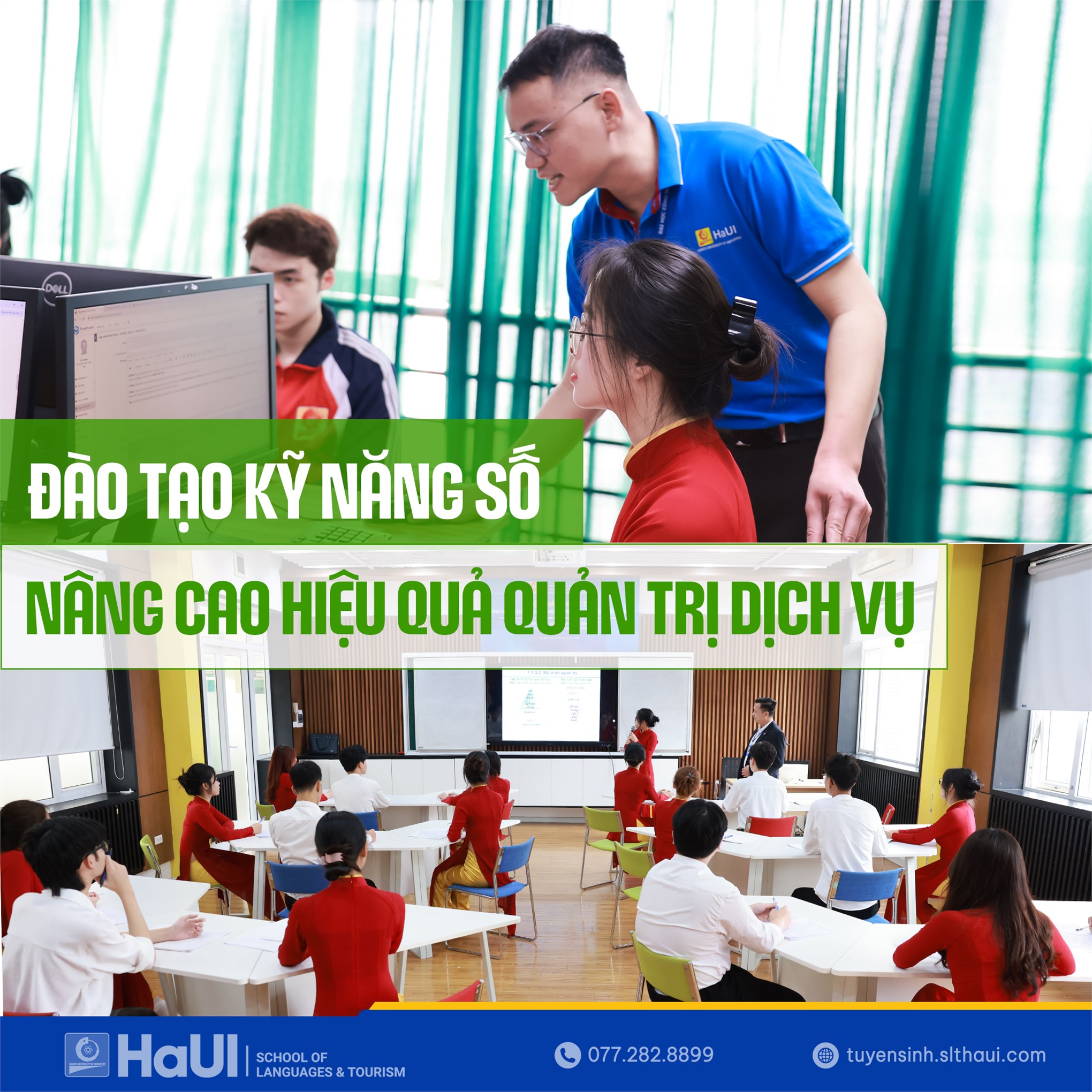 Ngành Quản trị Dịch vụ Du lịch và Lữ hành – Kiến tạo nguồn nhân lực chất lượng cho ngành công nghiệp không khói