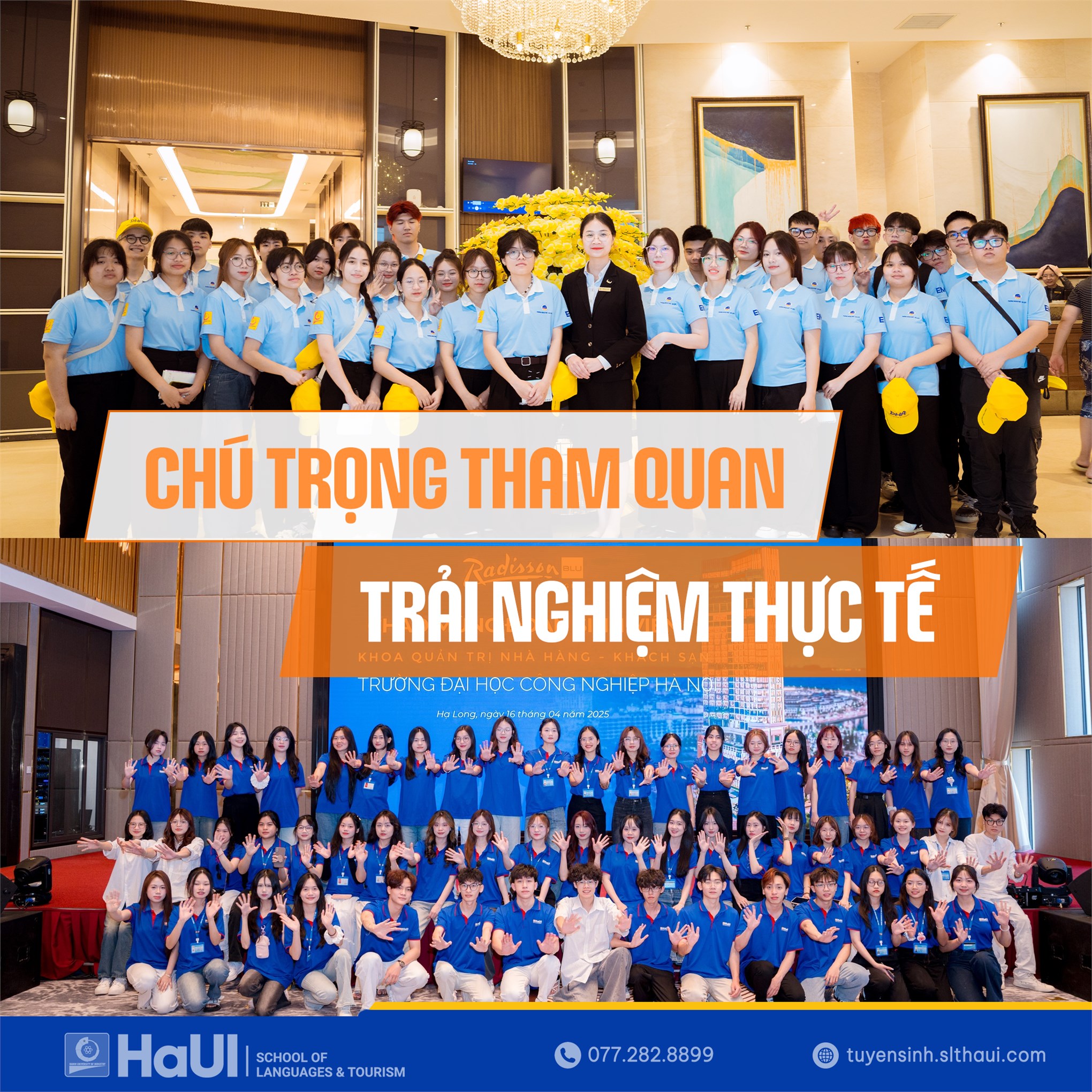 Ngành Quản trị Khách sạn – Vững vàng hội nhập, làm chủ ngành dịch vụ cao cấp