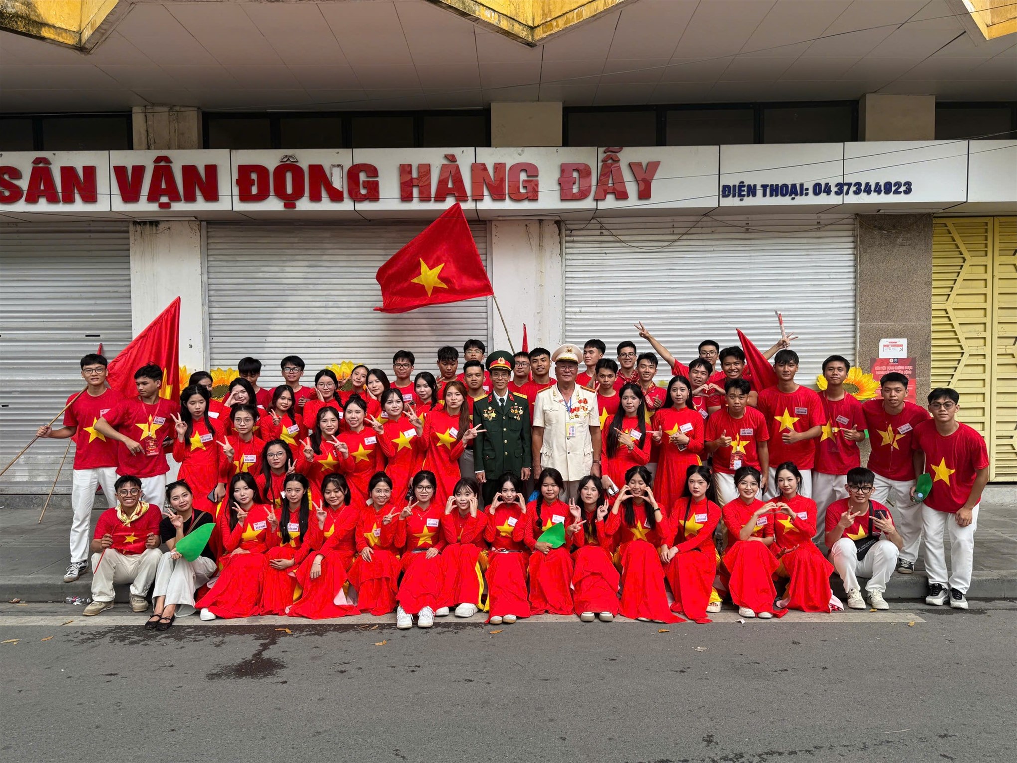 Dấu ấn sinh viên Trường Ngoại ngữ – Du lịch HaUI tại A80: Lan tỏa tinh thần dân tộc, khát vọng cống hiến và trách nhiệm cộng đồng