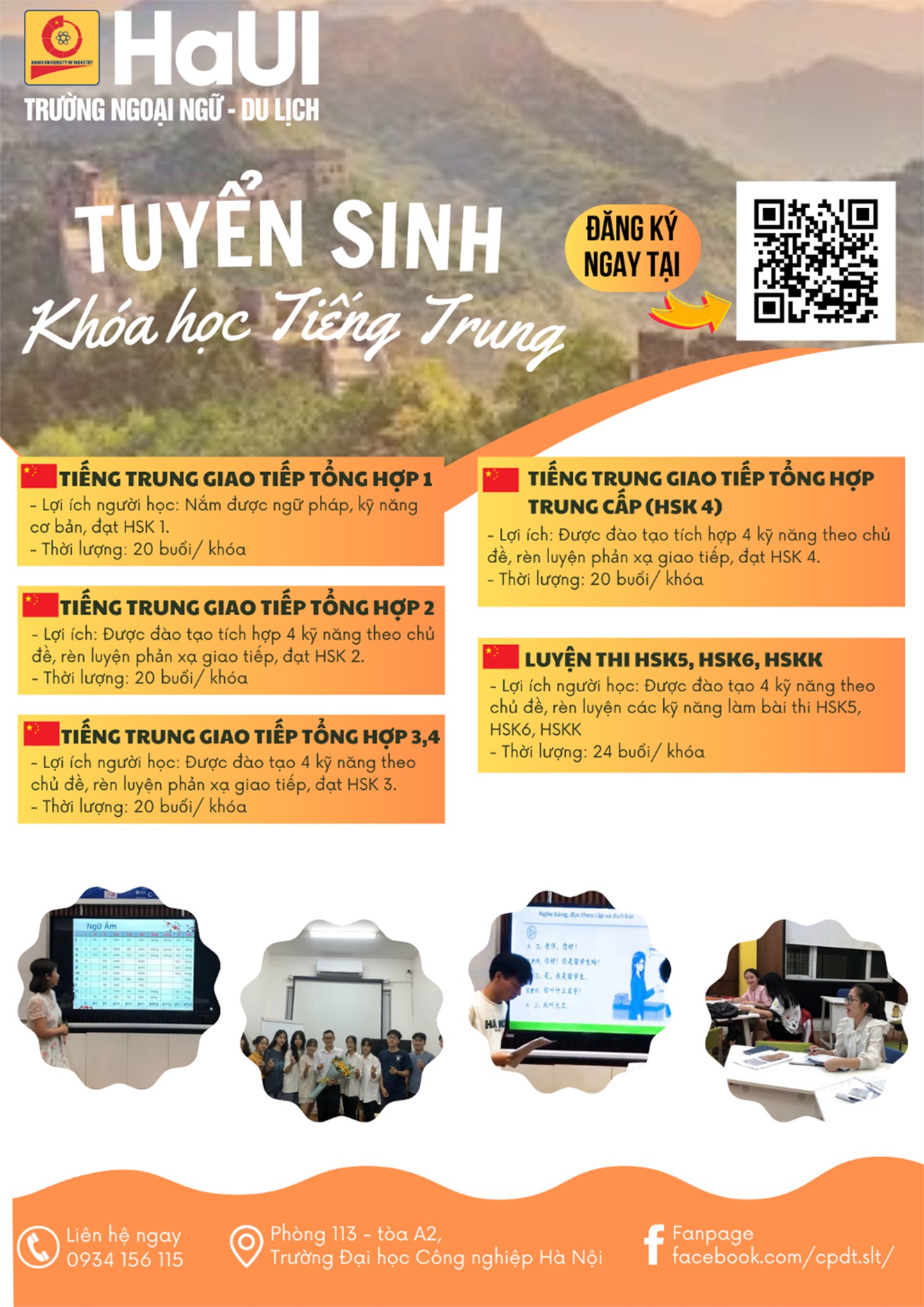 Tuyển sinh các khóa học ngoại ngữ và kỹ năng mềm năm học 2025 - 2026