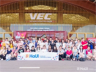 54 sinh viên quốc tế trải nghiệm học tập tại Trung tâm Hội chợ Triển lãm Quốc gia