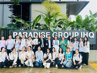 Sinh viên Trường Ngoại ngữ – Du lịch bắt đầu kỳ thực tập quốc tế tại Tập đoàn Paradise (Singapore)