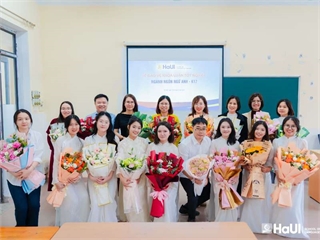 Trường Ngoại ngữ – Du lịch tổ chức bảo vệ khóa luận tốt nghiệp cho sinh viên ngành Ngôn ngữ Anh K17