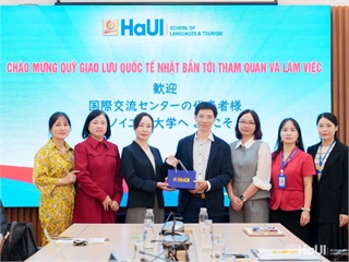 Trường Ngoại ngữ – Du lịch tiếp đón Quỹ Giao lưu Quốc tế Nhật Bản