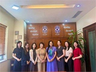 Khoa Ngôn ngữ Nhật Bản làm việc tại Viện CLEF về tăng cường kết nối học thuật và giao lưu văn hóa