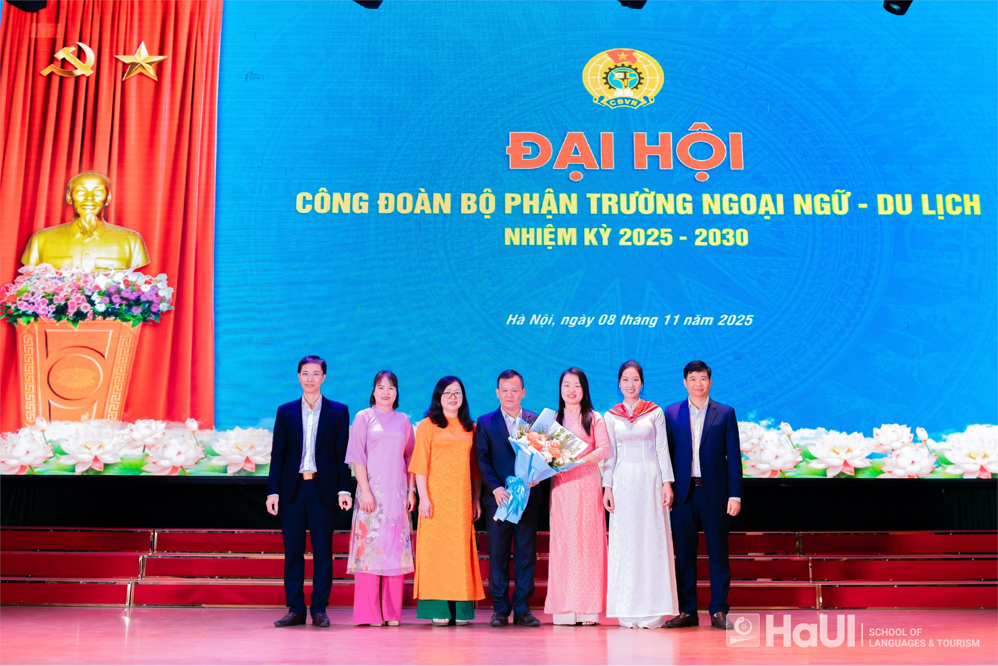 Đại hội Công đoàn bộ phận Trường Ngoại ngữ - Du lịch nhiệm kỳ 2025-2030: Đoàn kết, đổi mới, quyết tâm thực hiện thắng lợi các mục tiêu mới