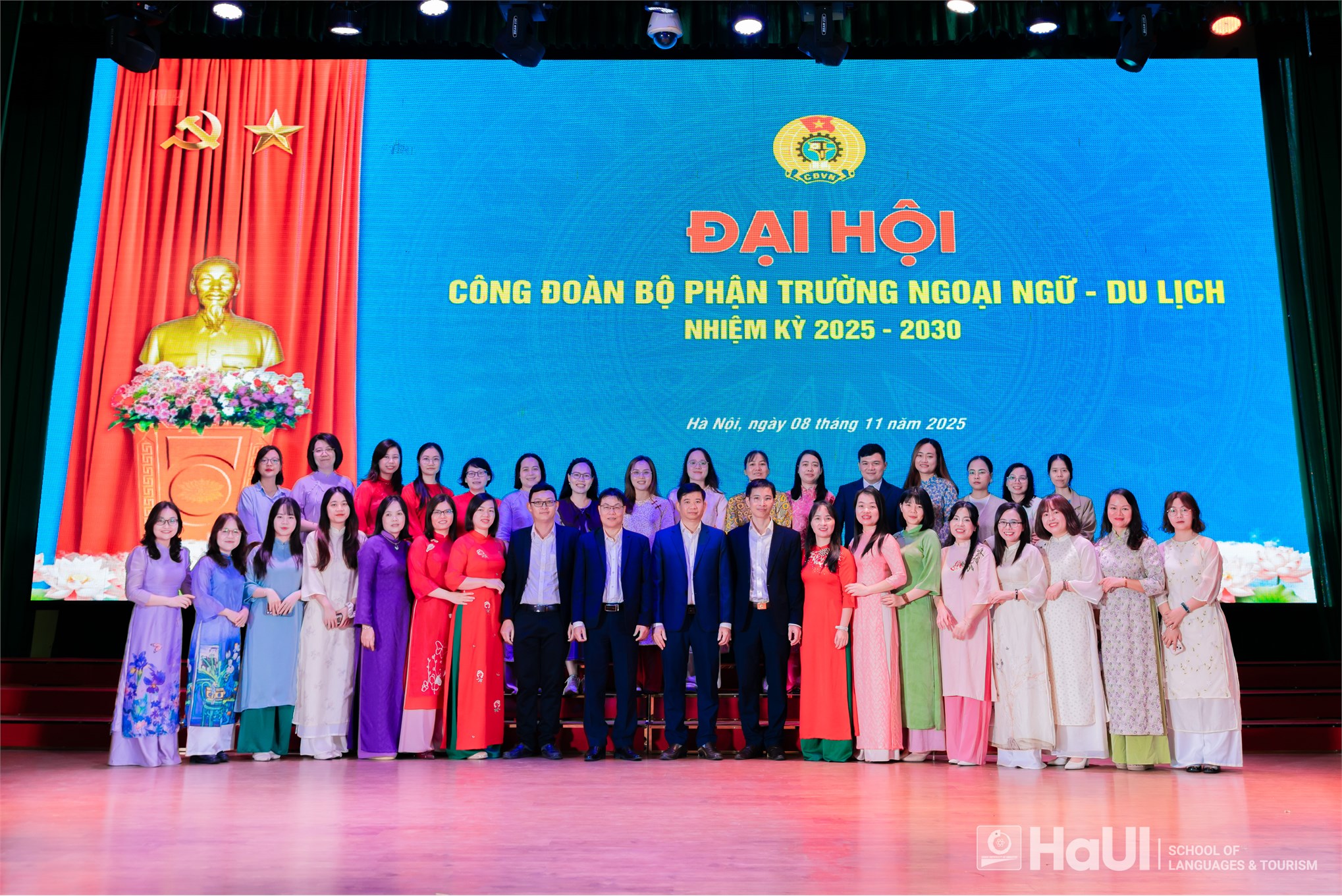 Đại hội Công đoàn bộ phận Trường Ngoại ngữ - Du lịch nhiệm kỳ 2025-2030: Đoàn kết, đổi mới, quyết tâm thực hiện thắng lợi các mục tiêu mới