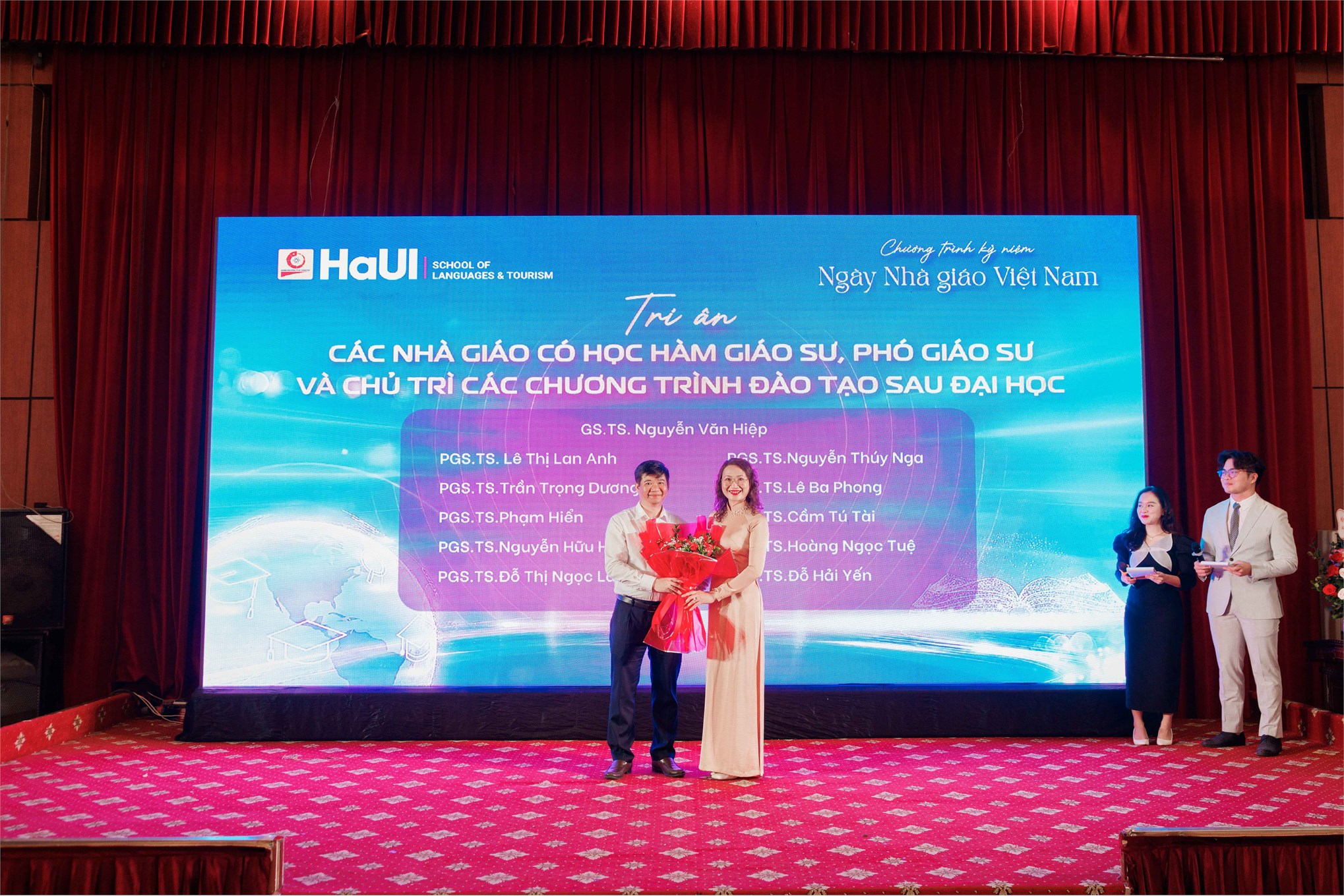 Trường Ngoại ngữ – Du lịch tổ chức gặp mặt nhân Ngày Nhà giáo Việt Nam 20/11