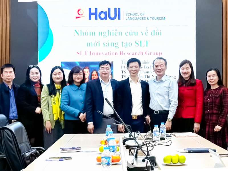 Xét chọn Nhóm Nghiên cứu tiềm năng về “Đổi mới sáng tạo Trường Ngoại ngữ – Du lịch”