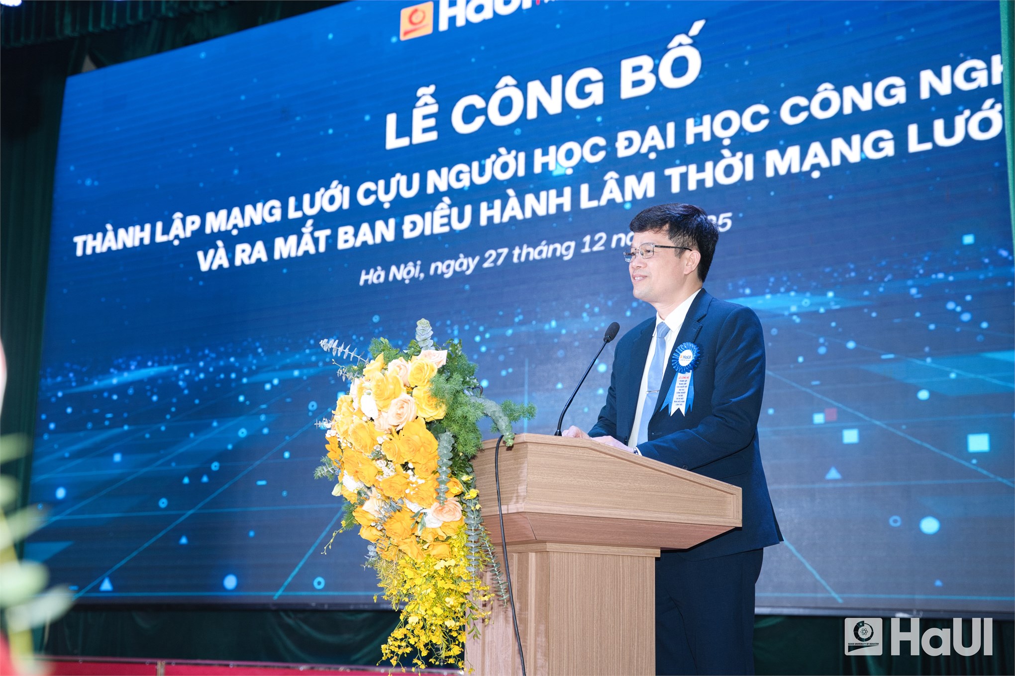 PGS.TS. Kiều Xuân Thực – Hiệu trưởng Đại học Công nghiệp Hà Nội, Chủ tịch Ban Điều hành Mạng lưới Cựu người học Đại học Công nghiệp Hà Nội