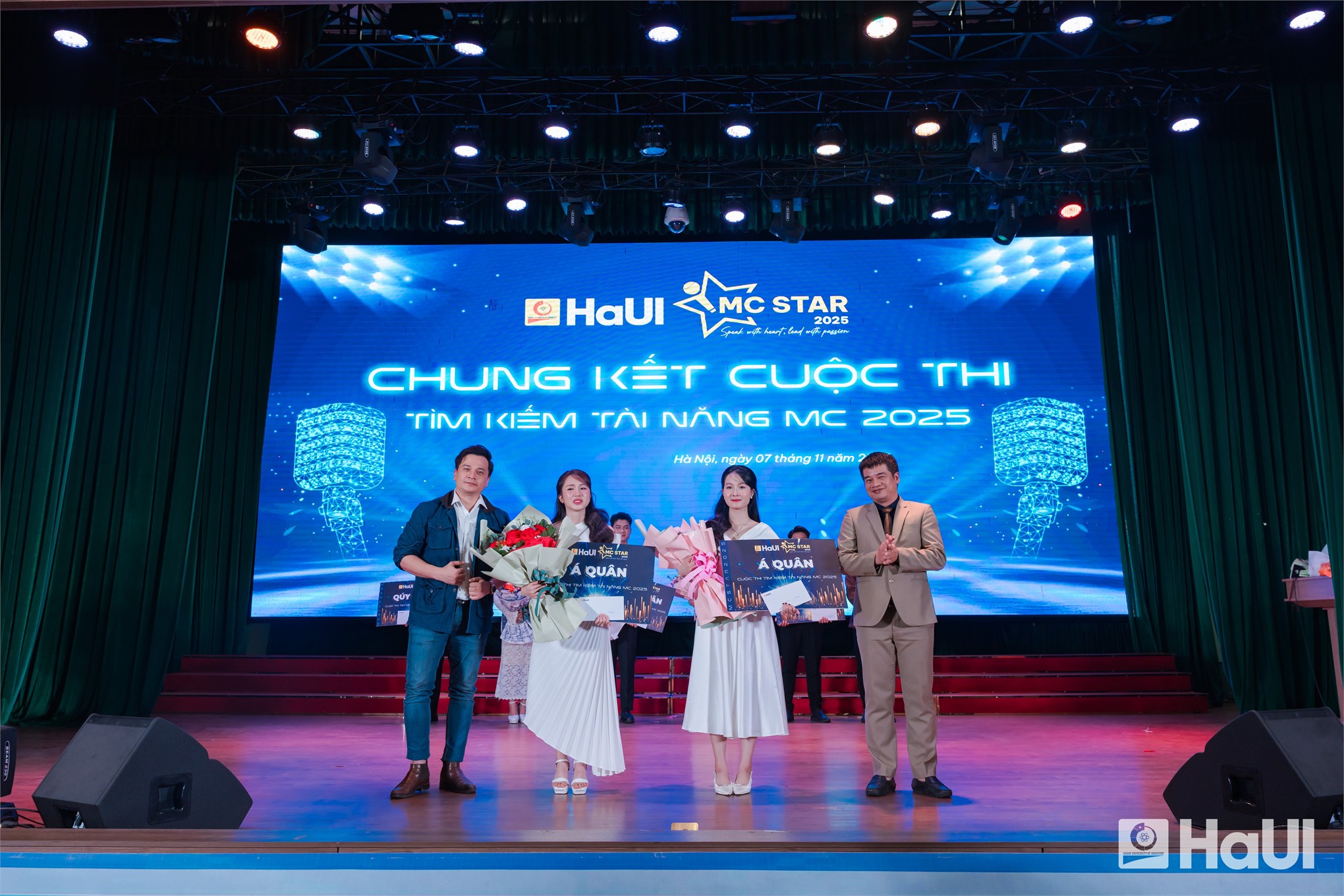 Quán quân MC HaUI Star 2025 gọi tên sinh viên Trường Ngoại ngữ - Du lịch