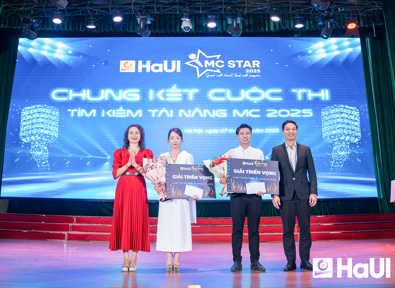 Quán quân MC HaUI Star 2025 gọi tên sinh viên Trường Ngoại ngữ - Du lịch