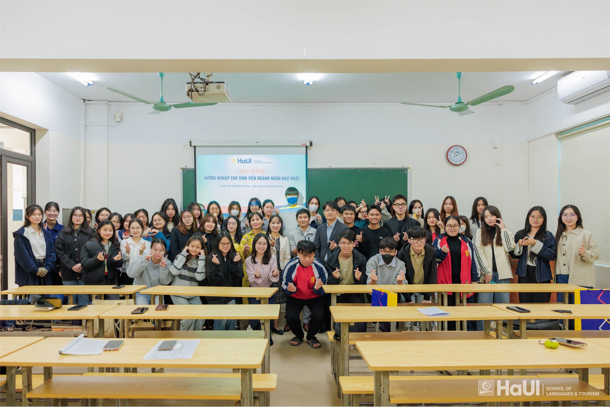 Tọa đàm hướng nghiệp cho sinh viên ngành Ngôn ngữ Nhật Bản