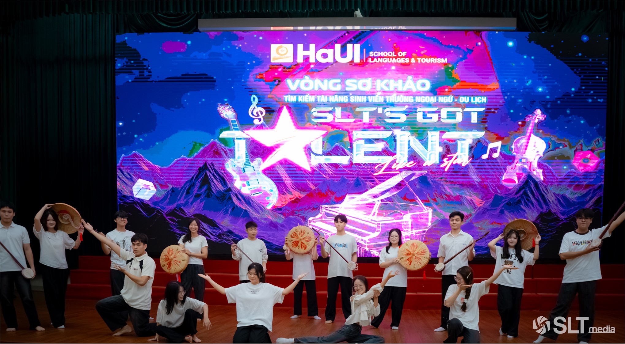 Gần 100 tiết mục tham gia Sơ khảo cuộc thi Tìm kiếm tài năng sinh viên SLT’s Got Talent 2025