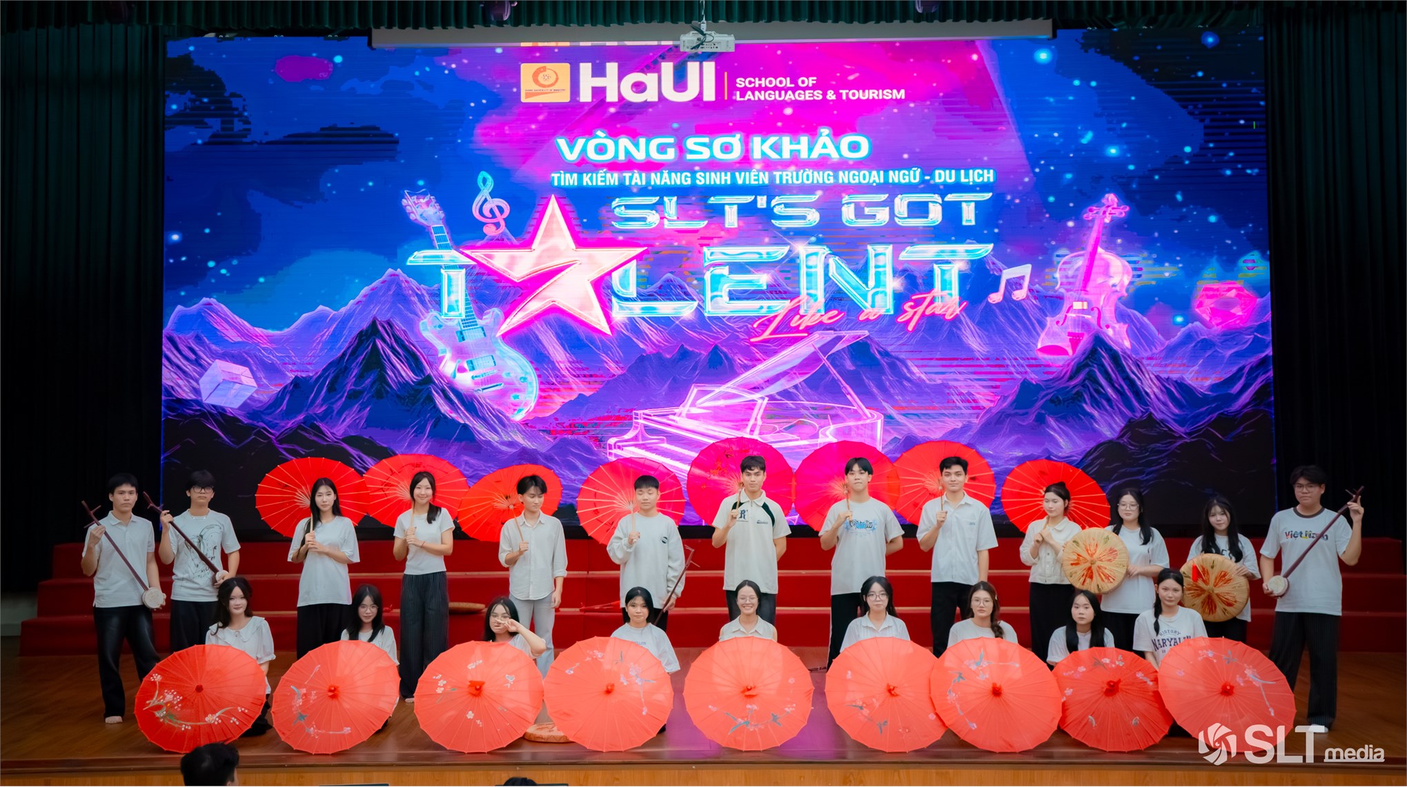Gần 100 tiết mục tham gia Sơ khảo cuộc thi Tìm kiếm tài năng sinh viên SLT’s Got Talent 2025