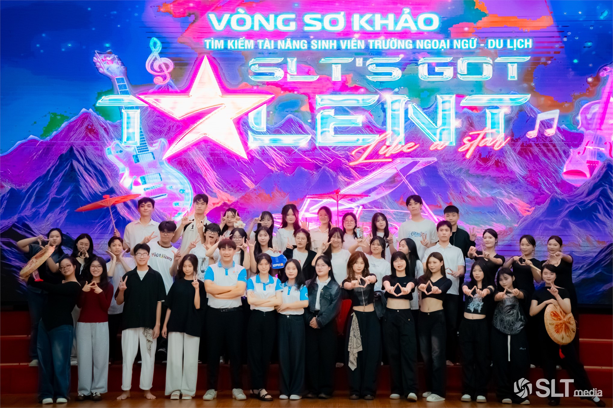 Gần 100 tiết mục tham gia Sơ khảo cuộc thi Tìm kiếm tài năng sinh viên SLT’s Got Talent 2025