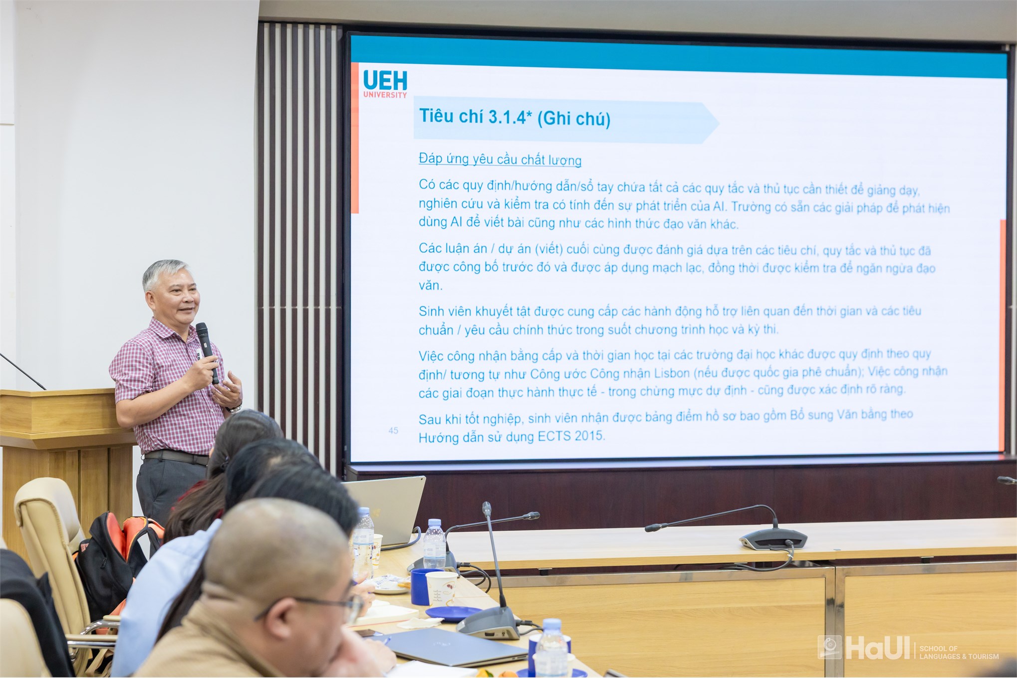 Trường Ngoại ngữ – Du lịch đẩy mạnh công tác bảo đảm chất lượng, hướng tới kiểm định FIBAA