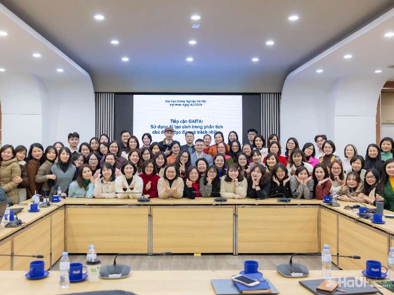 Workshop “GAITA” – Tiếp cận phương pháp nghiên cứu ứng dụng AI tạo sinh trong phân tích dữ liệu định tính