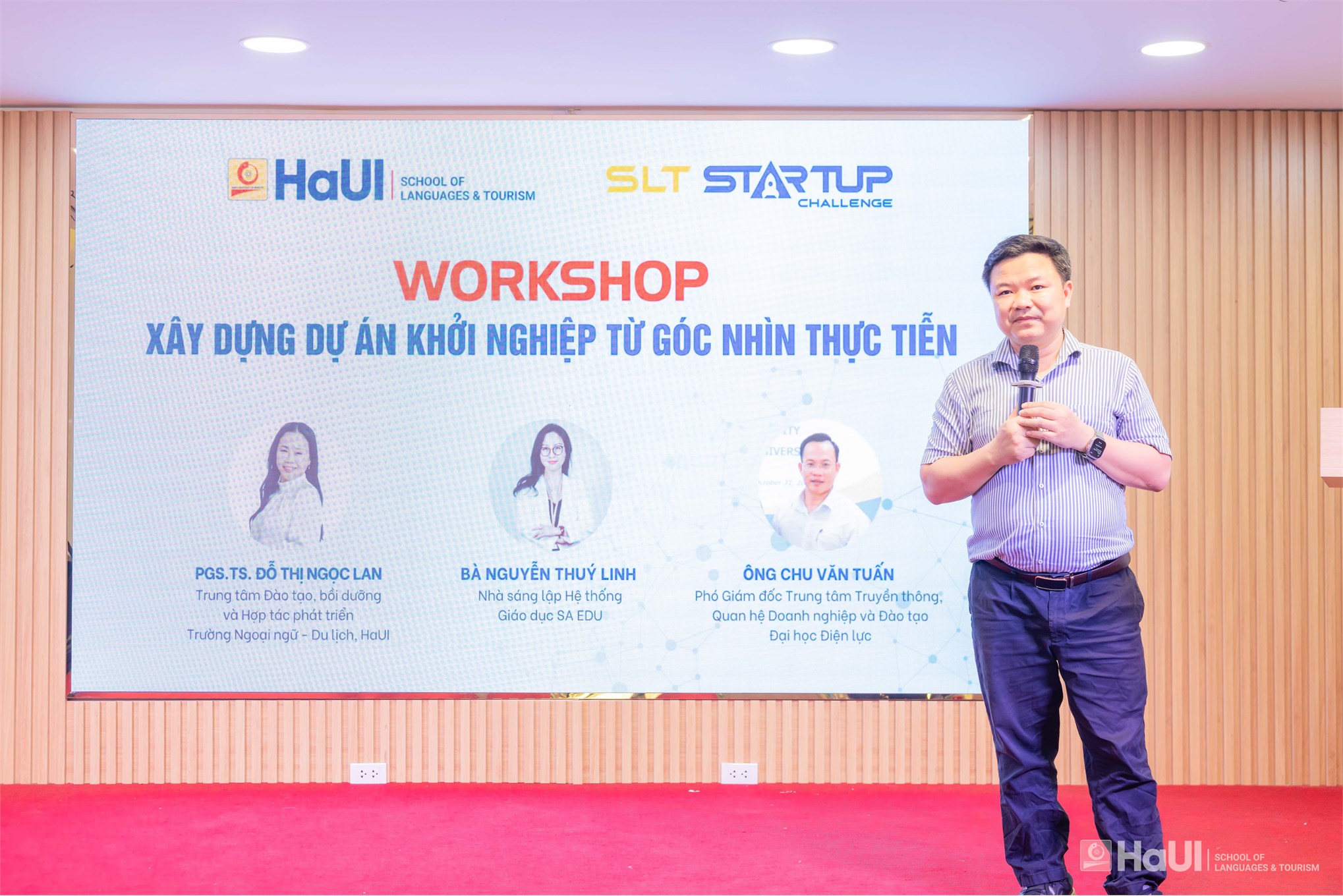 Workshop “Xây dựng dự án khởi nghiệp từ góc nhìn thực tiễn” khơi dậy tinh thần đổi mới sáng tạo trong sinh viên