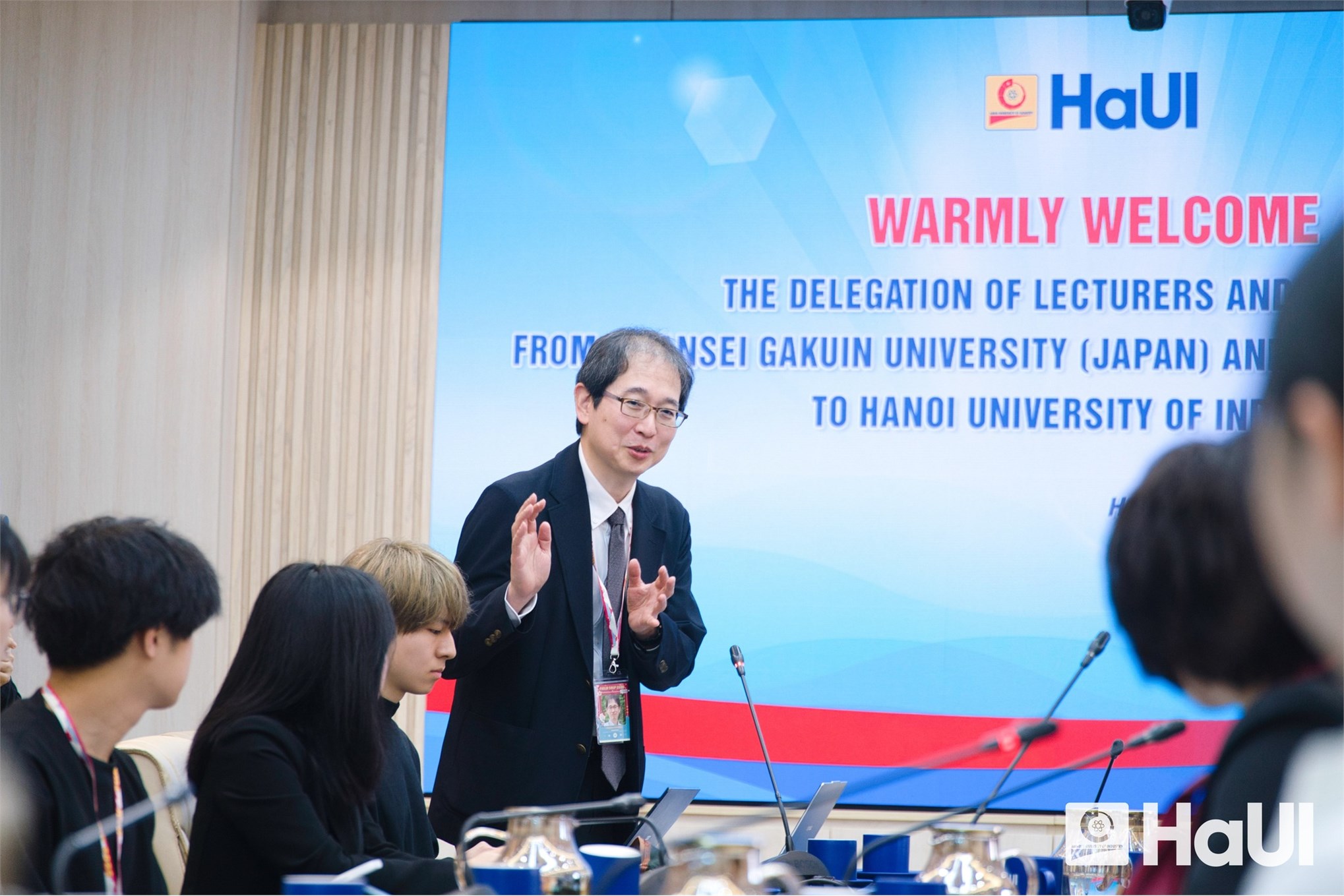 Khoa Ngôn ngữ Nhật Bản tiếp đón đoàn Đại học Kwansei Gakuin và Trường Đại học Thương mại