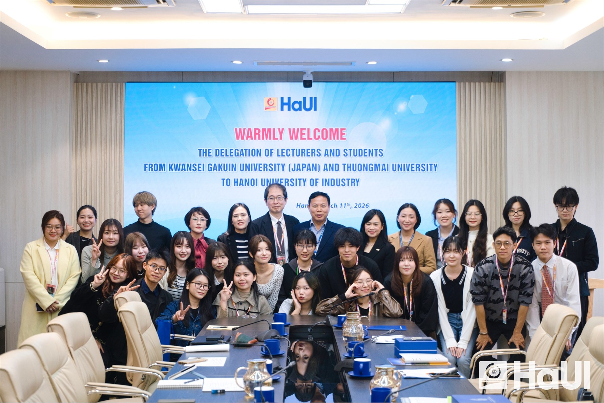 Khoa Ngôn ngữ Nhật Bản tiếp đón đoàn Đại học Kwansei Gakuin và Trường Đại học Thương mại
