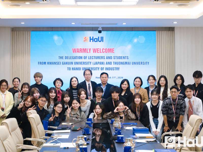 Khoa Ngôn ngữ Nhật Bản tiếp đón đoàn Đại học Kwansei Gakuin và Trường Đại học Thương mại