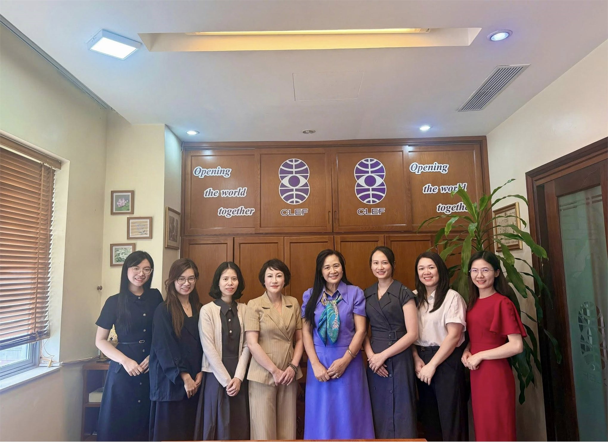 Khoa Ngôn ngữ Nhật Bản làm việc tại Viện CLEF về tăng cường kết nối học thuật và giao lưu văn hóa