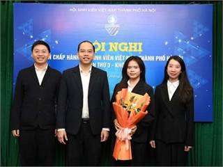 Sinh viên Trường Ngoại ngữ - Du lịch được hiệp thương chức danh Ủy viên Ban Kiểm tra Hội Sinh viên thành phố Hà Nội