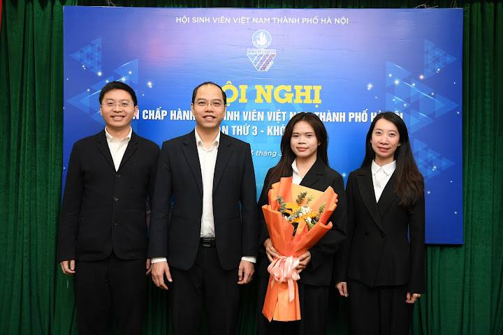 Sinh viên Trường Ngoại ngữ - Du lịch được hiệp thương chức danh Ủy viên Ban Kiểm tra Hội Sinh viên thành phố Hà Nội