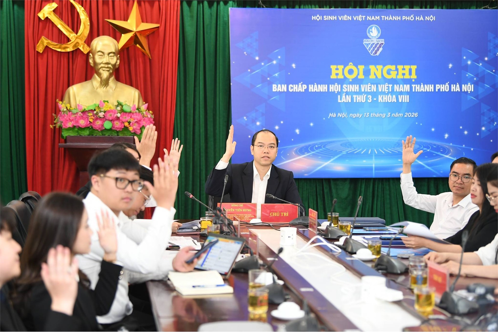 Sinh viên Trường Ngoại ngữ - Du lịch được hiệp thương chức danh Ủy viên Ban Kiểm tra Hội Sinh viên thành phố Hà Nội