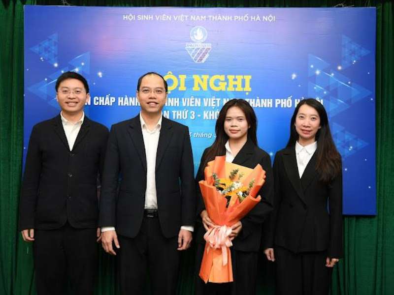 Sinh viên Trường Ngoại ngữ - Du lịch được hiệp thương chức danh Ủy viên Ban Kiểm tra Hội Sinh viên thành phố Hà Nội