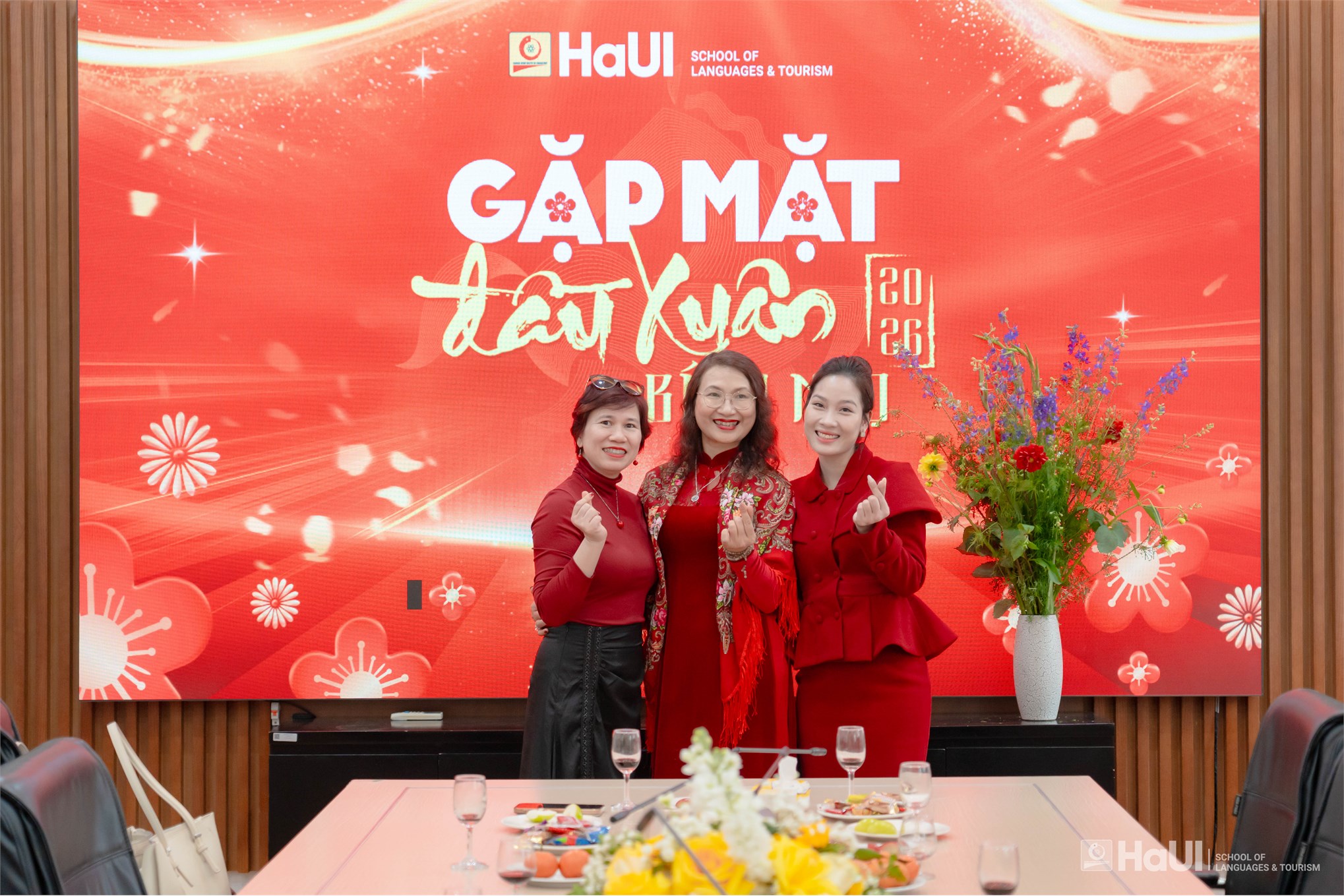 Gặp mặt đầu xuân 2026 tại Trường Ngoại ngữ – Du lịch: Khởi đầu mới, khí thế mới