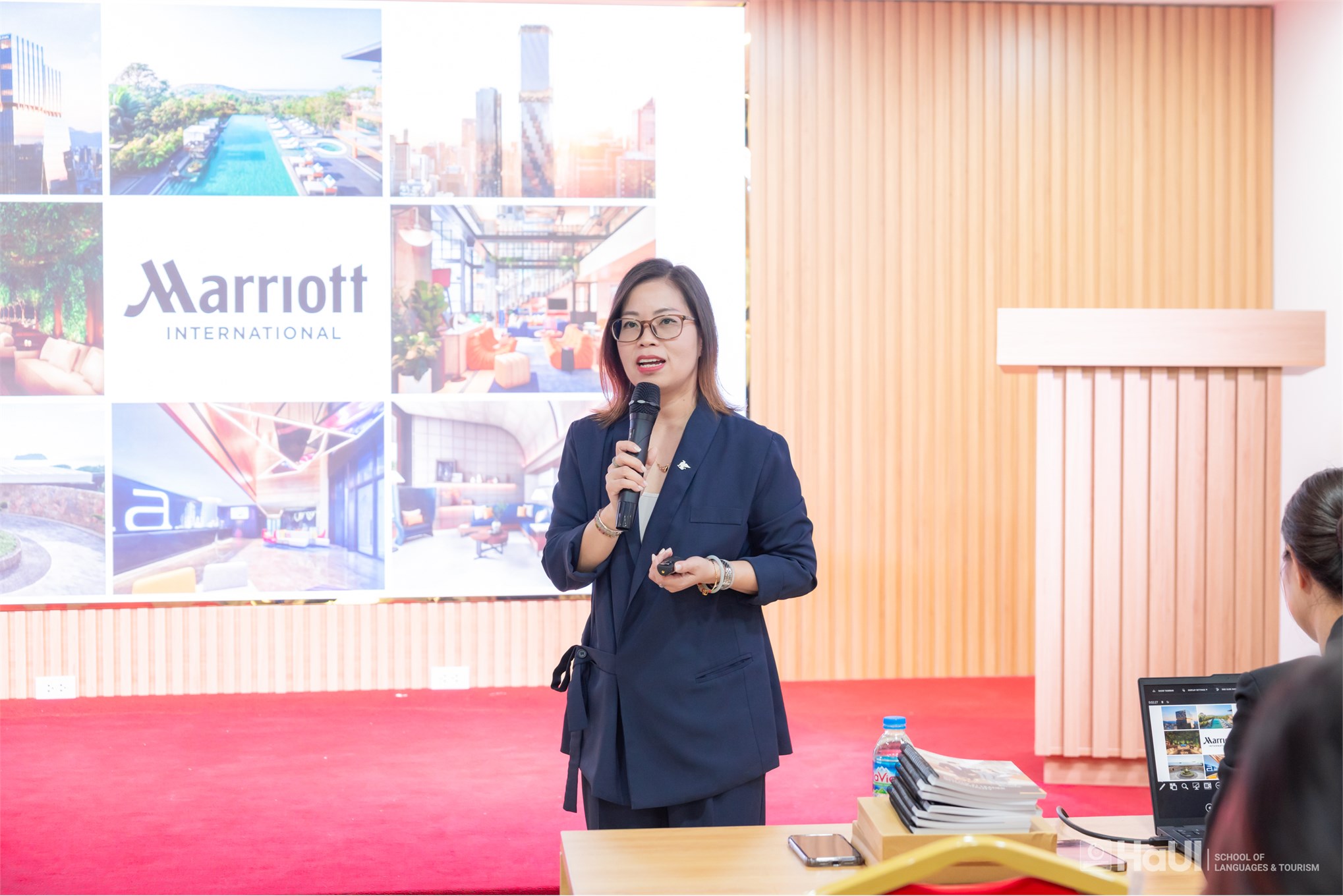 Tọa đàm cùng Marriott International: Gắn kết đào tạo với thực tiễn ngành khách sạn