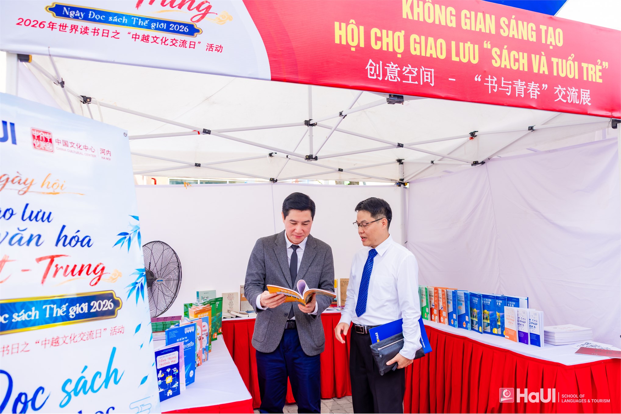 Ngày hội “Giao lưu Văn hóa Việt - Trung” hưởng ứng Ngày Sách Thế giới 2026: Lan tỏa văn hóa đọc, kết nối tri thức và tình hữu nghị