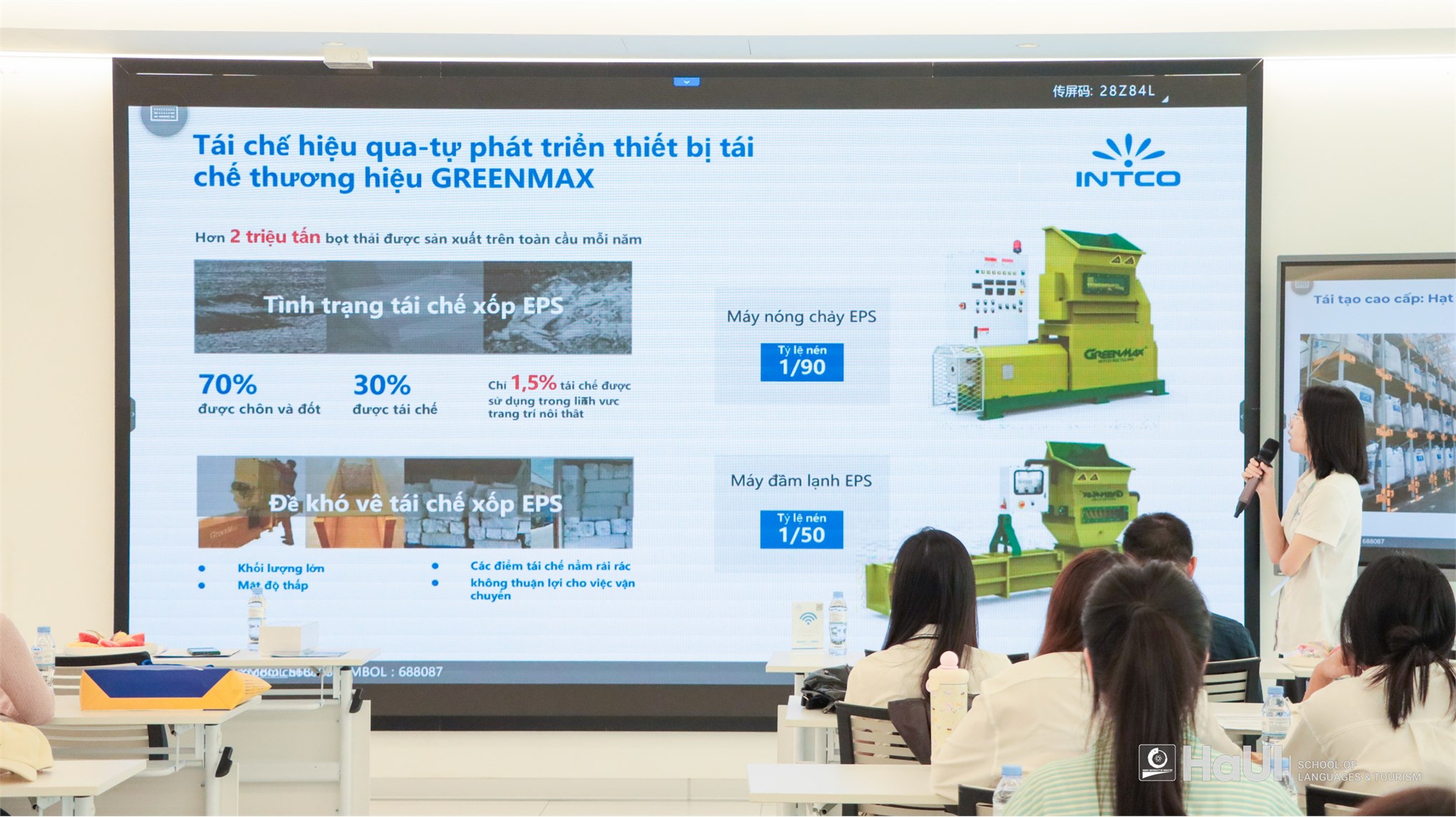 Sinh viên K18 tham quan, trải nghiệm thực tế tại Công ty TNHH Công nghiệp Intco Việt Nam