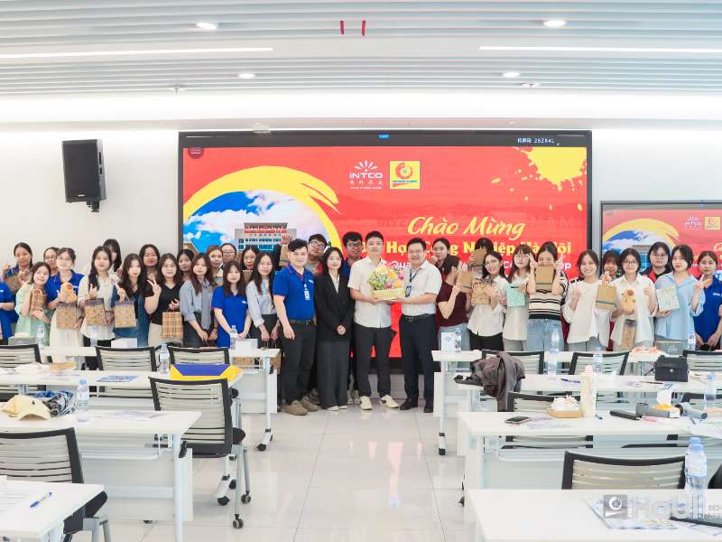 Sinh viên K18 tham quan, trải nghiệm thực tế tại Công ty TNHH Công nghiệp Intco Việt Nam